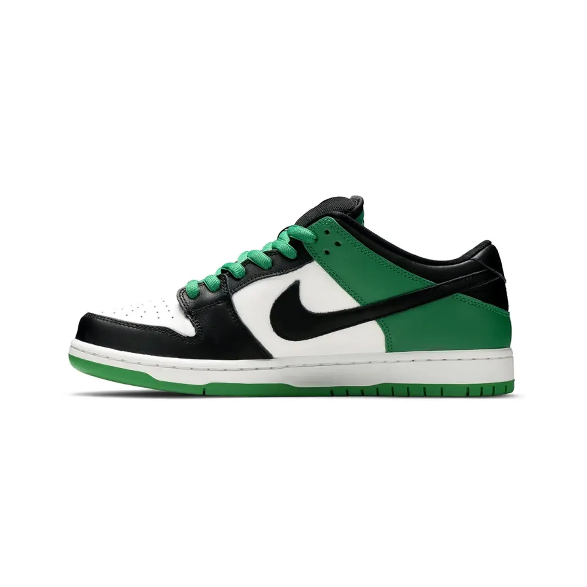 Anti Slip Rubber Outsole Padded Tongue Construction Nike SB Dunk Low 'Classic Green'