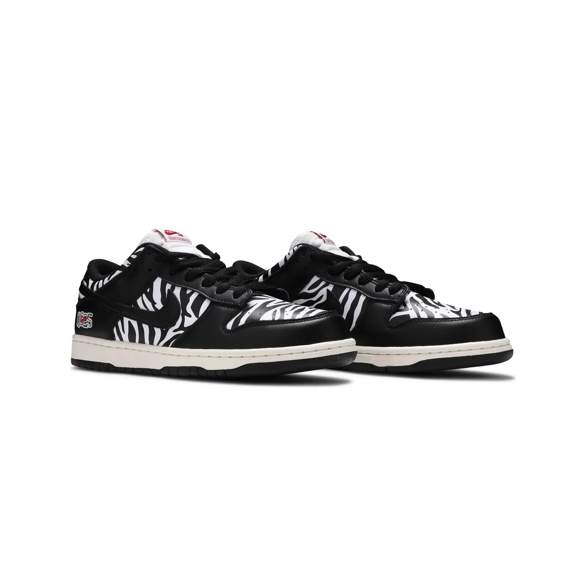 Energy Drive Grip Enhancing Outsole Nike SB Dunk Low OG QS 'Quartersnacks Zebra' (2021)