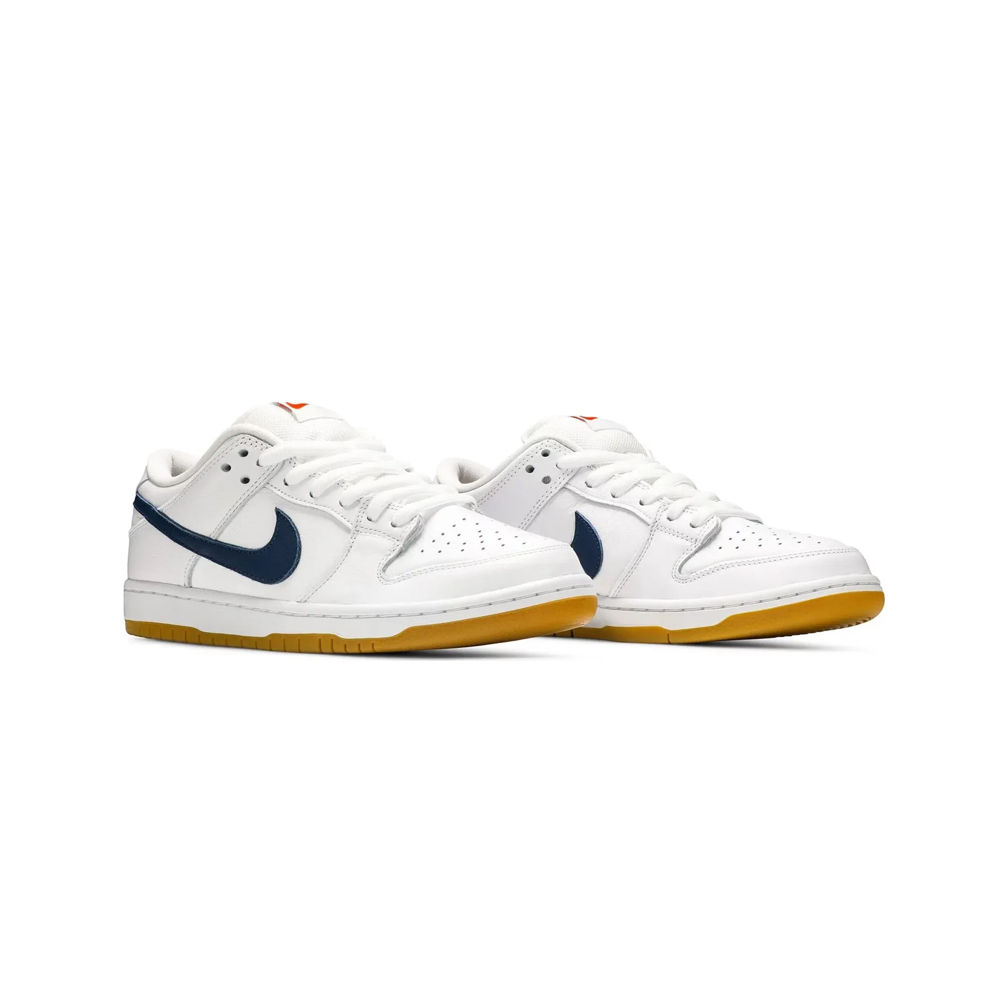 Breathable soles Flexible Groove Design Nike SB Dunk Low Orange Label 'White Navy' (2021)