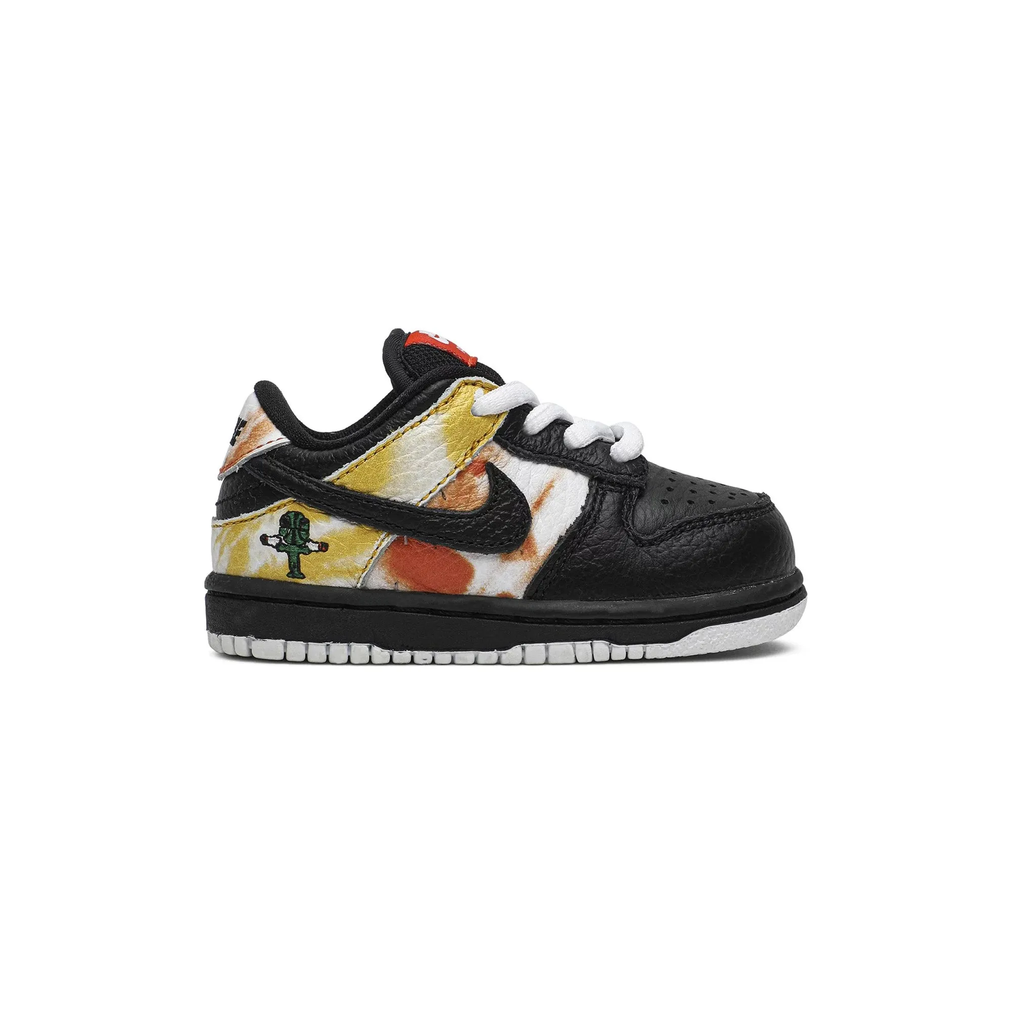 Nike SB Dunk Low 'Raygun Tie-Dye Black' TD (2021) Shock-absorbent cushioning Easy Go