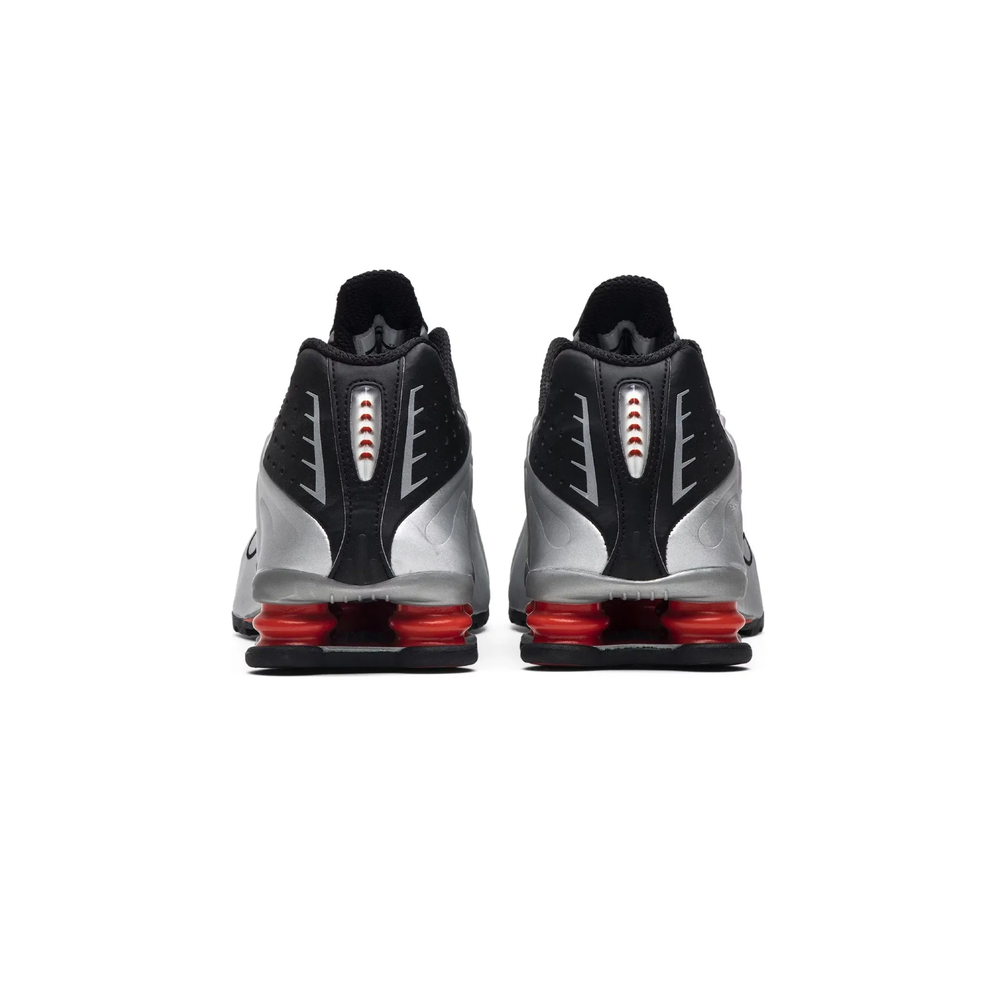 Foot Glide Nike Shox R4 'Black Metallic Silver' (2018)