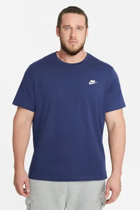 Nike Sportswear Club Tee Midnight Navy AntiStaticLining