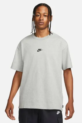 ReinforcedShoulders Thermal Regulating Design Nike Sportswear Premium Essentials Tee DK Grey Heather