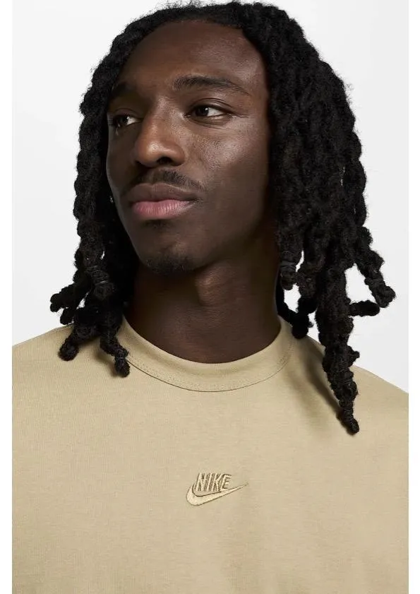 Nike Sportswear Premium Essentials Tee Parachute Beige AdjustableNeckline