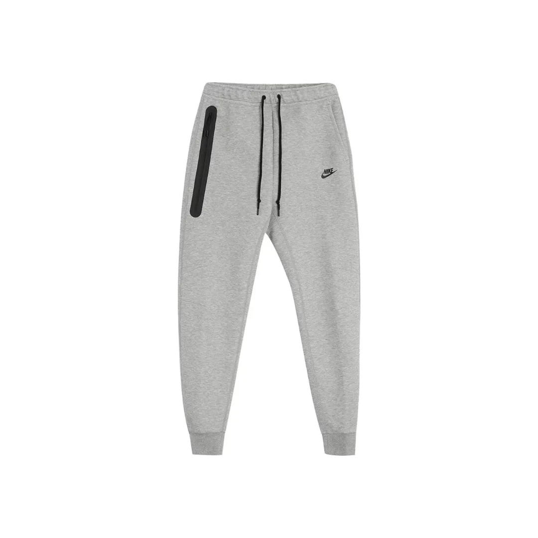 Nike Sportswear Tech Fleece Sweatpants 'Dark Grey Heather/Black' Weather Resistant Coating Sneaker Performance