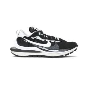 Nike Vaporwaffle x Sacai 'Black White' (2020) Reinforced Heel Cap Mid Foot Lockdown