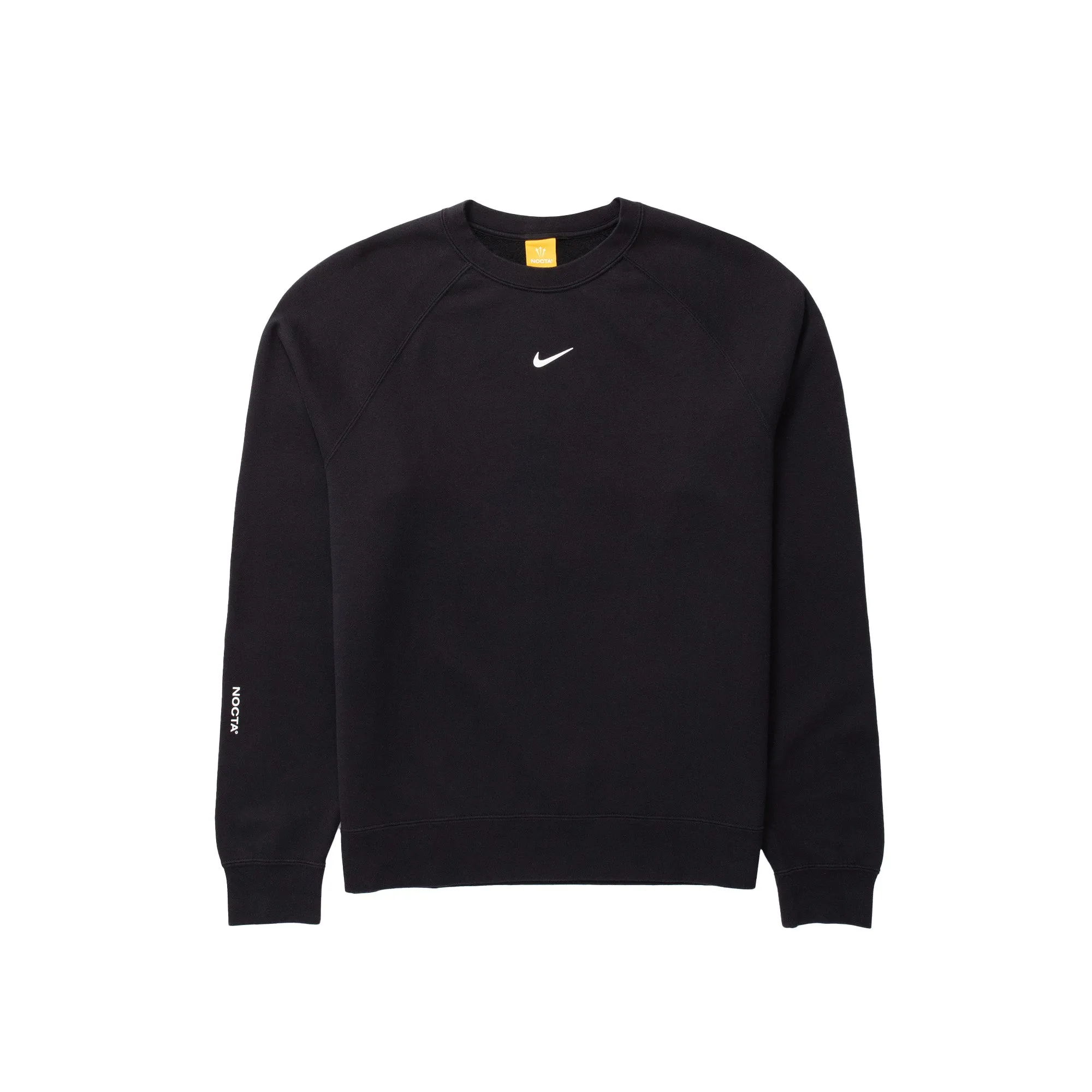 Nike x NOCTA Men's Fleece CS Crew 'Black' Aerodynamic Structure
