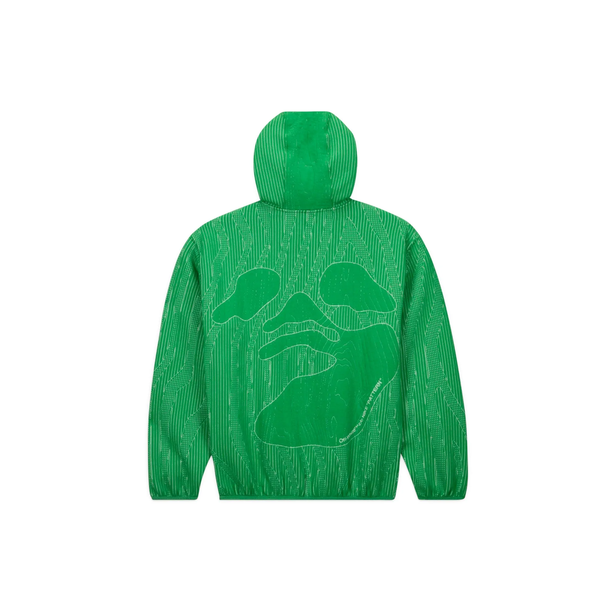 Impact Safe CushionedInsole Nike x Off-White Engineered Hoodie 'Green' (2023)