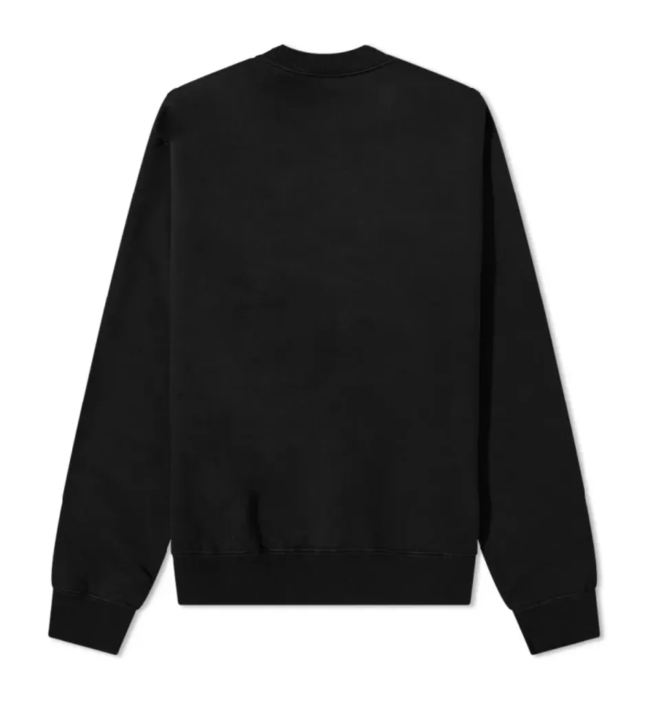 Layered Comfort Airflow Venting Nike x Stussy Wash Fleece Crewneck 'Black' (SS23)