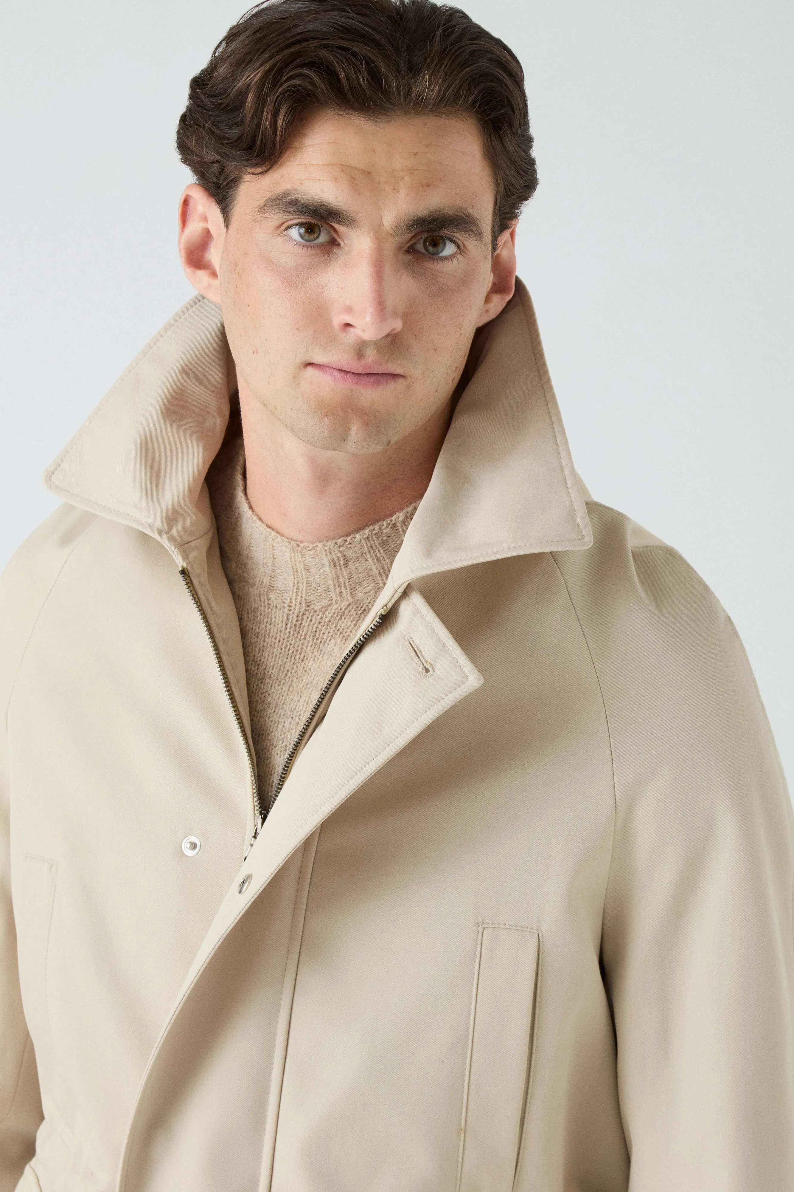 Nils Raglan Jacket - Sand Elegant Evening