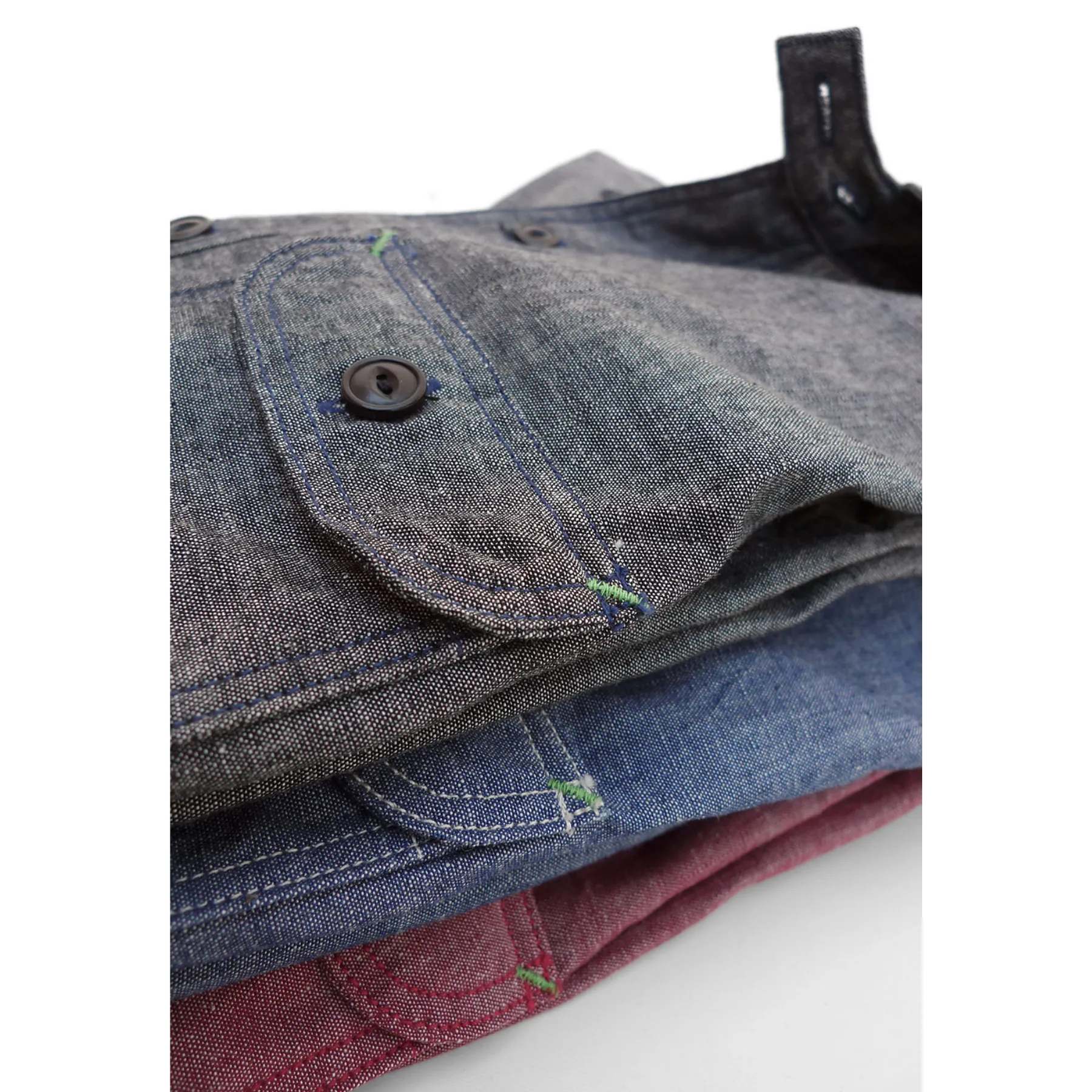 Nixon Shirt - Black Chambray - Warehouse Errand Ready