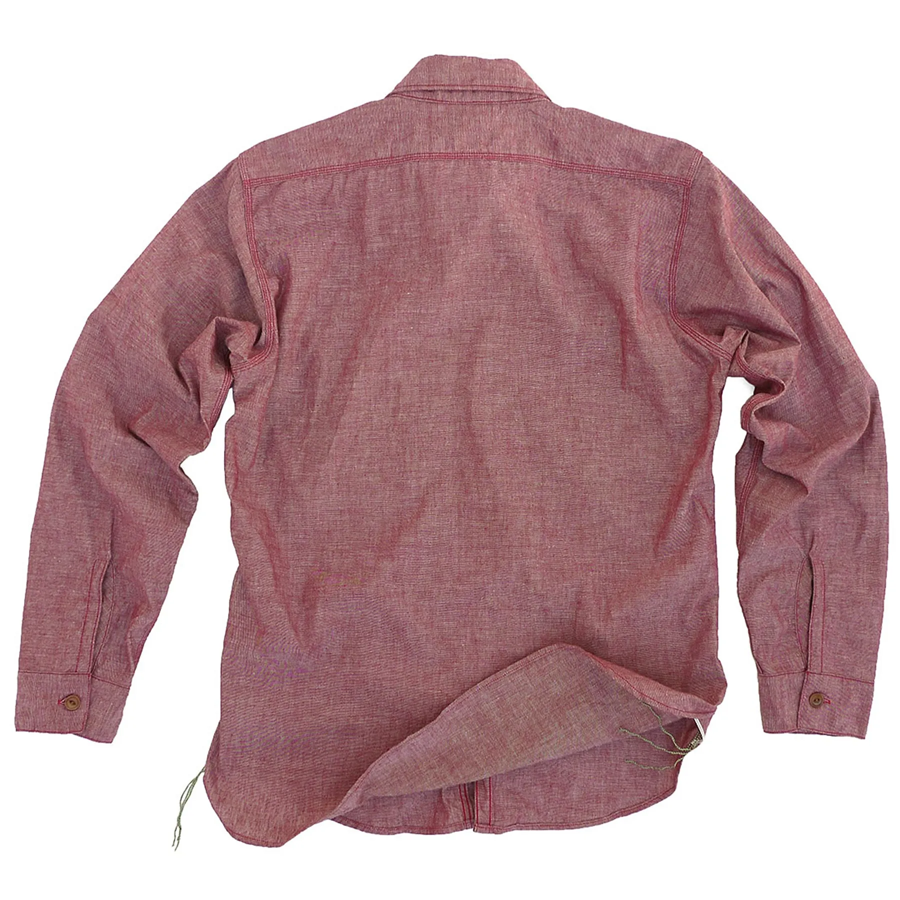 Special Occasion Chic Design Nixon Shirt - Red Chambray - Warehouse