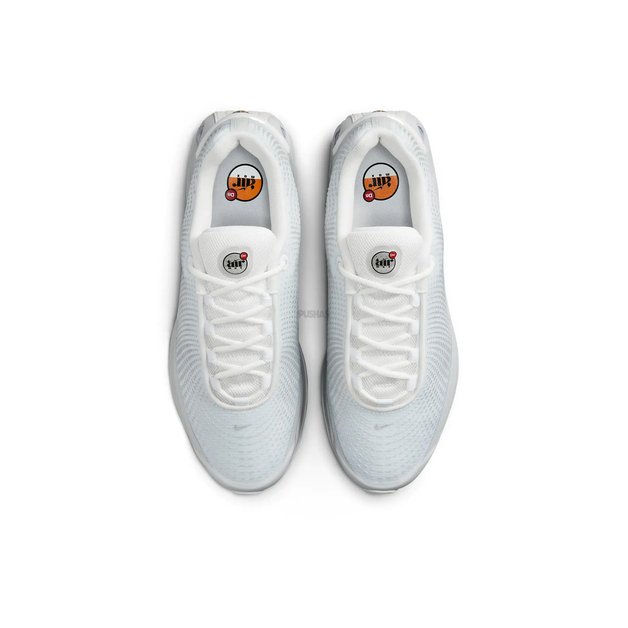 Nike Air Max DN 'White Metallic Silver' Women's (2024) Knit Upper Material
