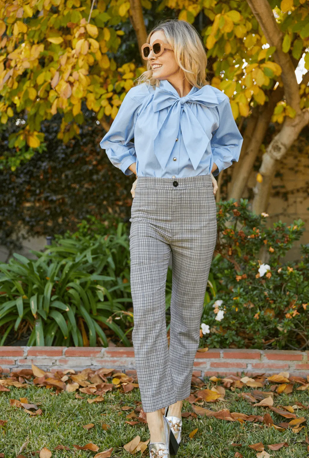 Cigar Pant - Houndstooth Non Iron Technology