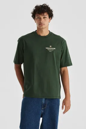 Multi Panel Construction Kicks Slacker Tee Mountain