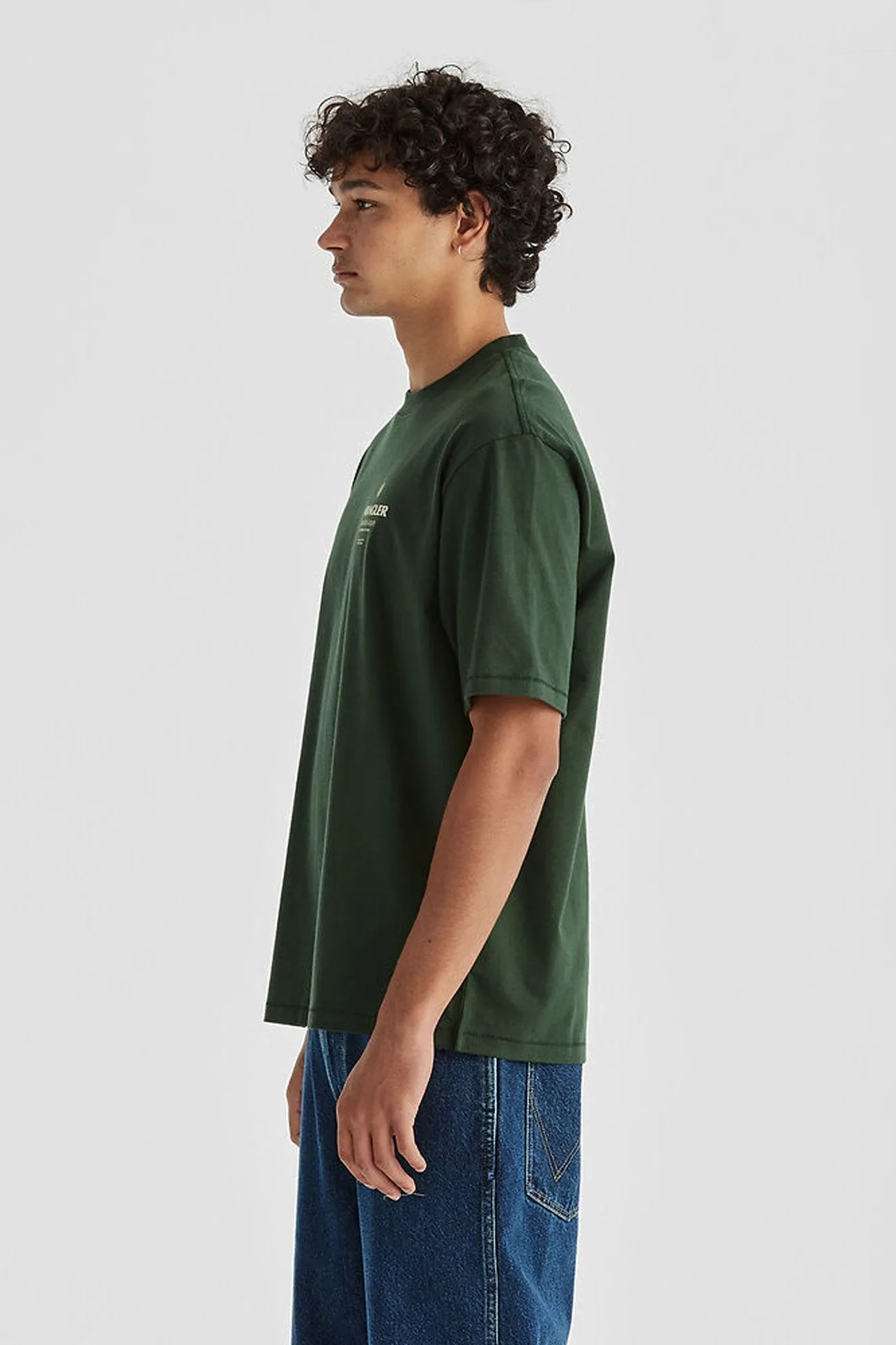 HeatPressedLogos Kicks Slacker Tee Mountain