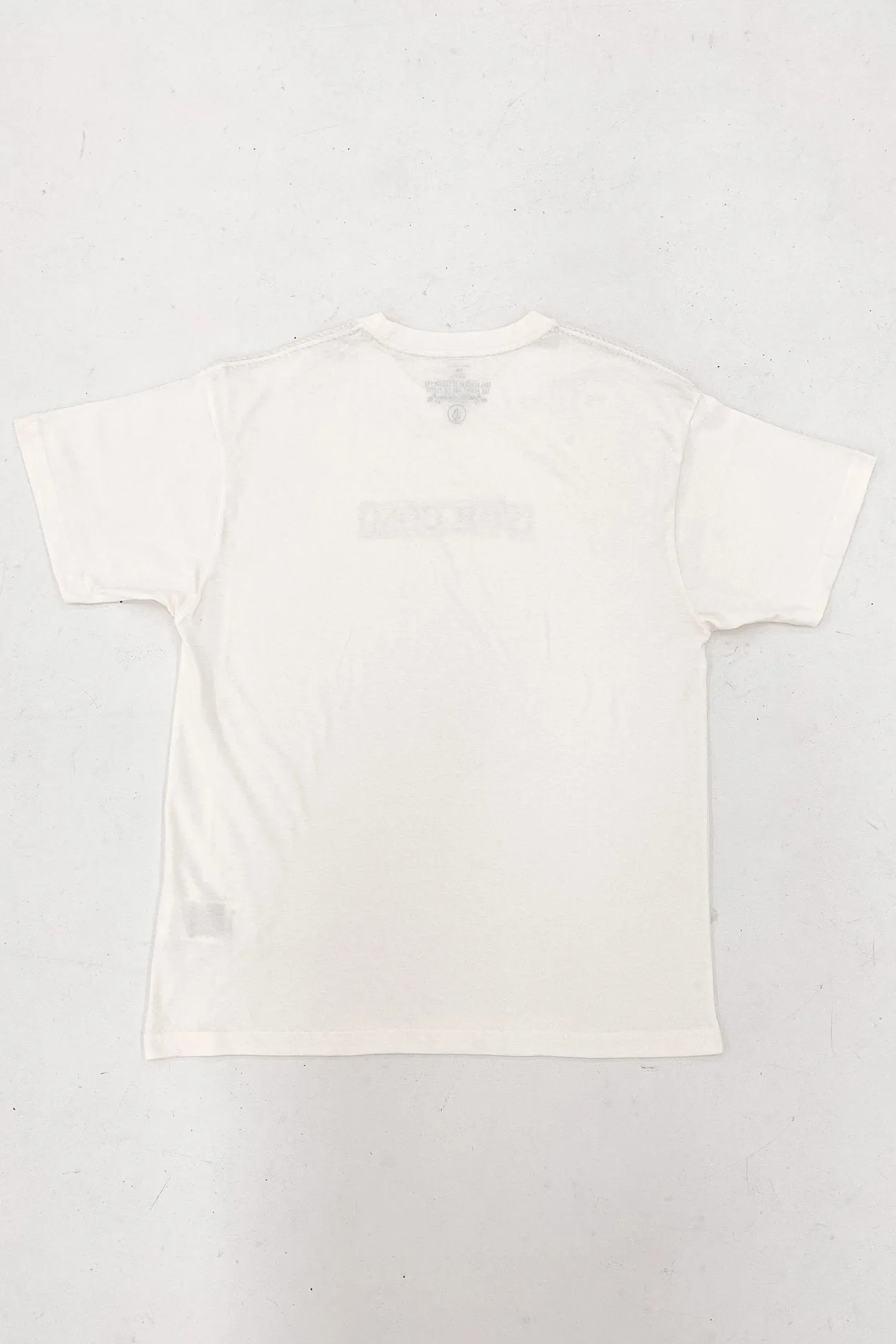 Sappy Loose Tee Off White Layered Collar Design