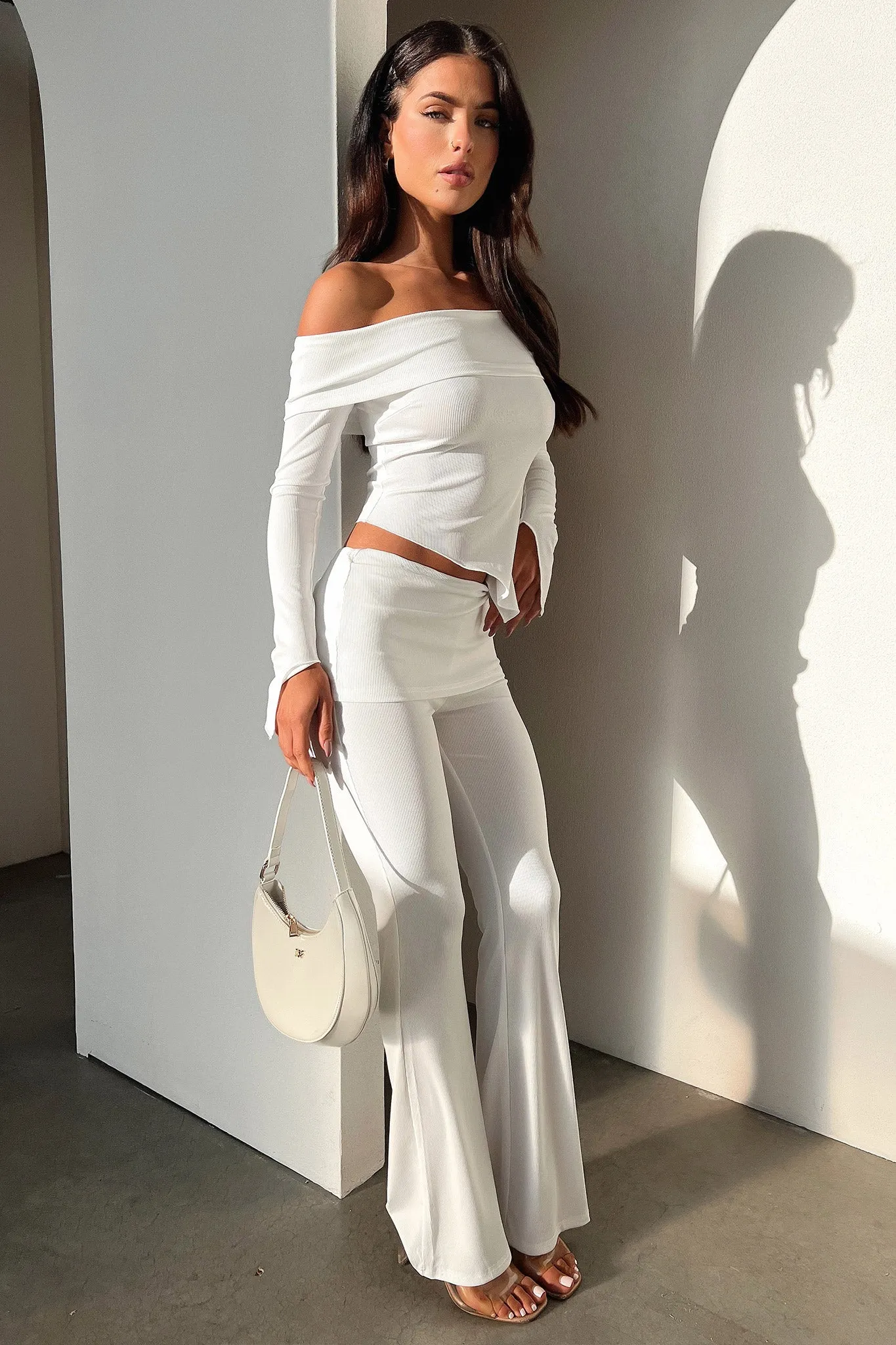 All-day Flex Aniston Pants - White