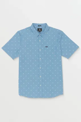 Telastone Short Sleeve Shirt Blue Rinse Trendy Sweater