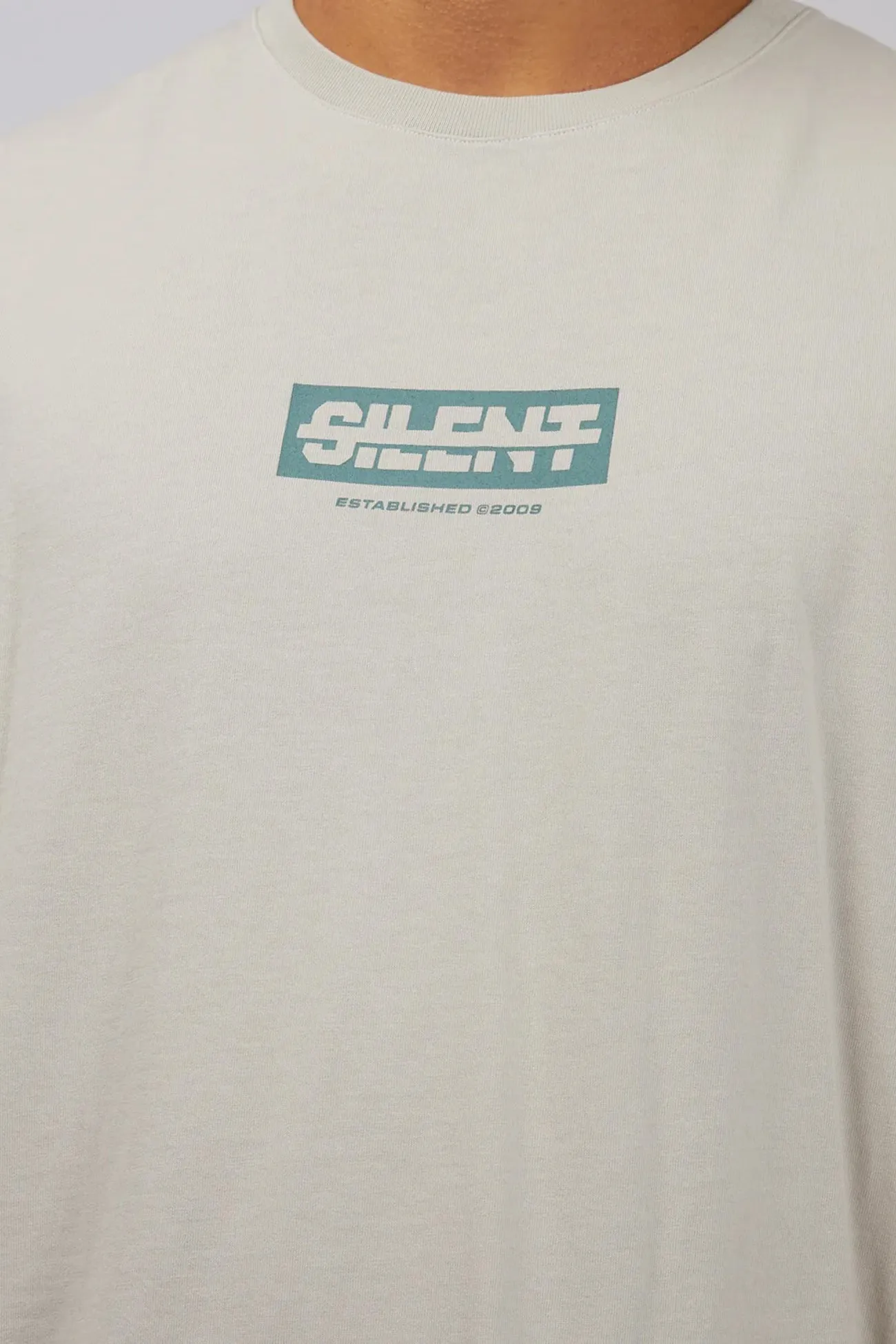 Straight Edge Muscle Grey Reinforced Neckline ButterSoft Handfeel