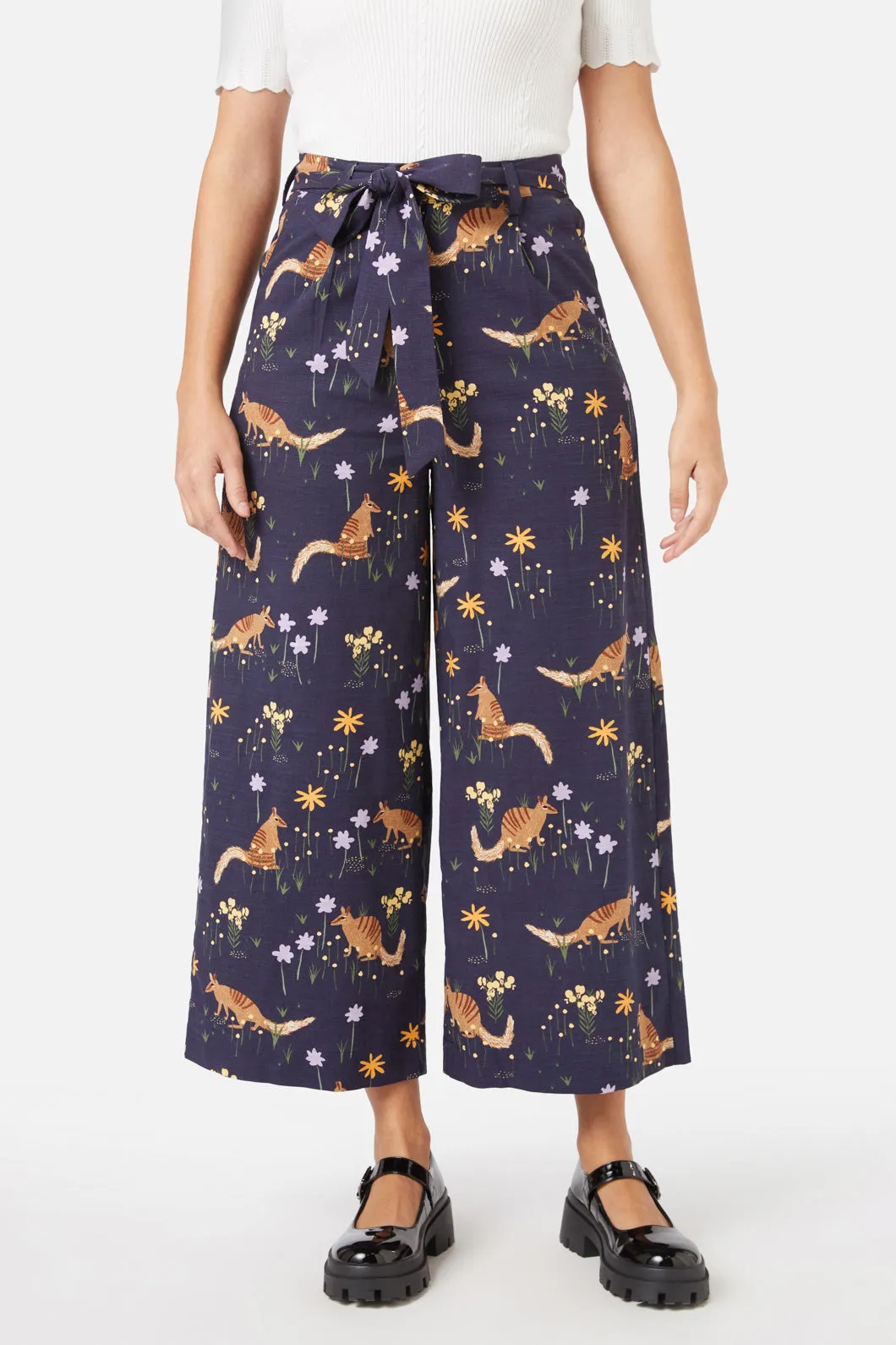 Mid Rise sporty wear Numbat Culotte