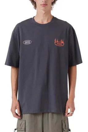 NWO Tee Washed Black Fade Resistant Dye