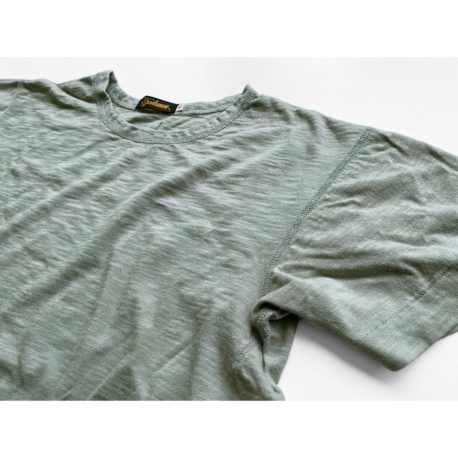 Stanley T-Shirt - Hull Grey TexturedSurface Oversized Collar
