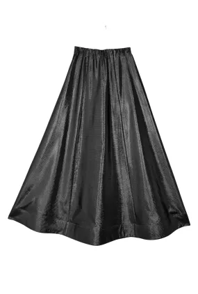 SAMPLE - Birthday Guest Skirt - Black Lame Adaptable Style Low Bulk Material