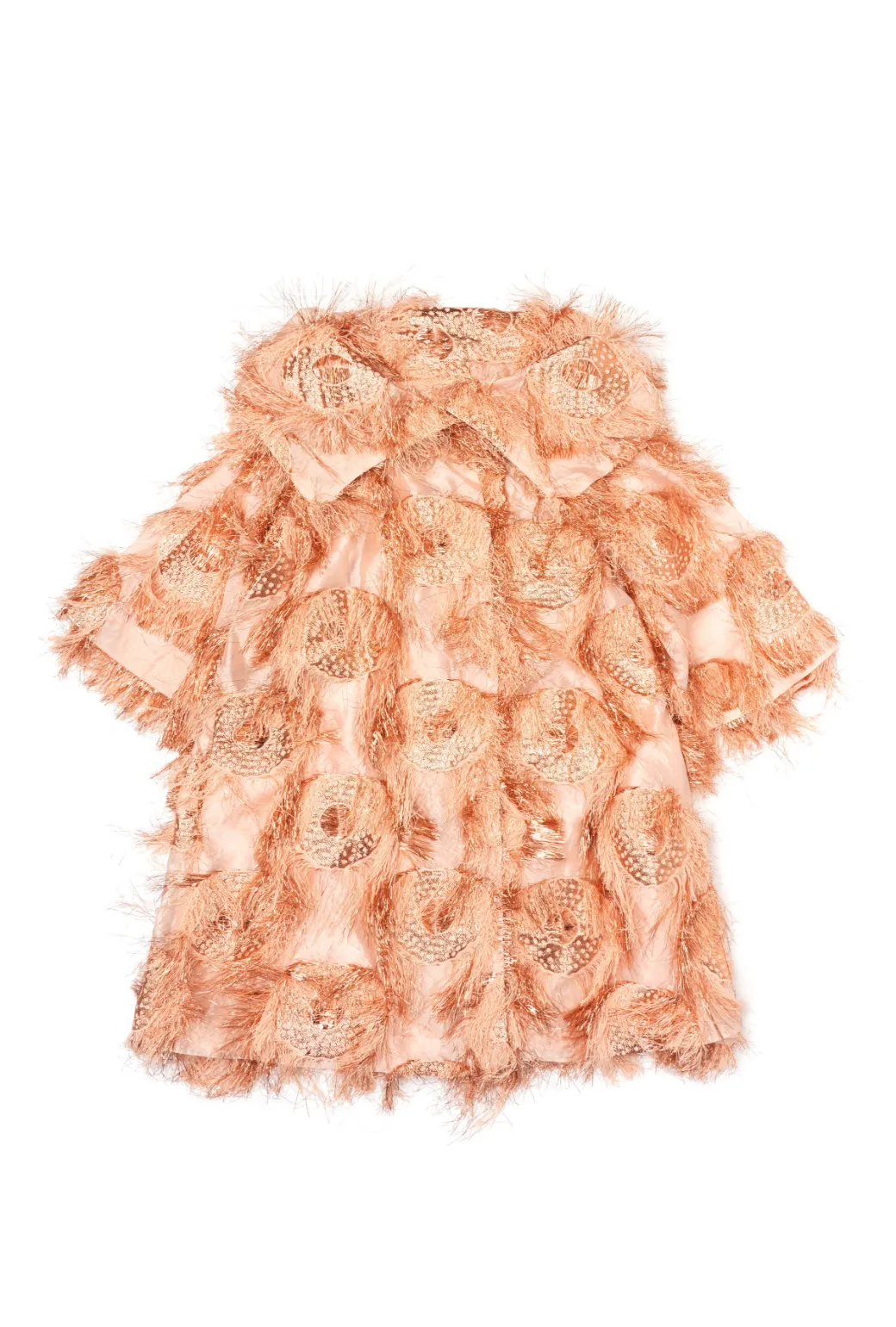 Odor Resistant Finish Moisture Wicking Inner Layer Car Coat - Rose Gold Eyelash