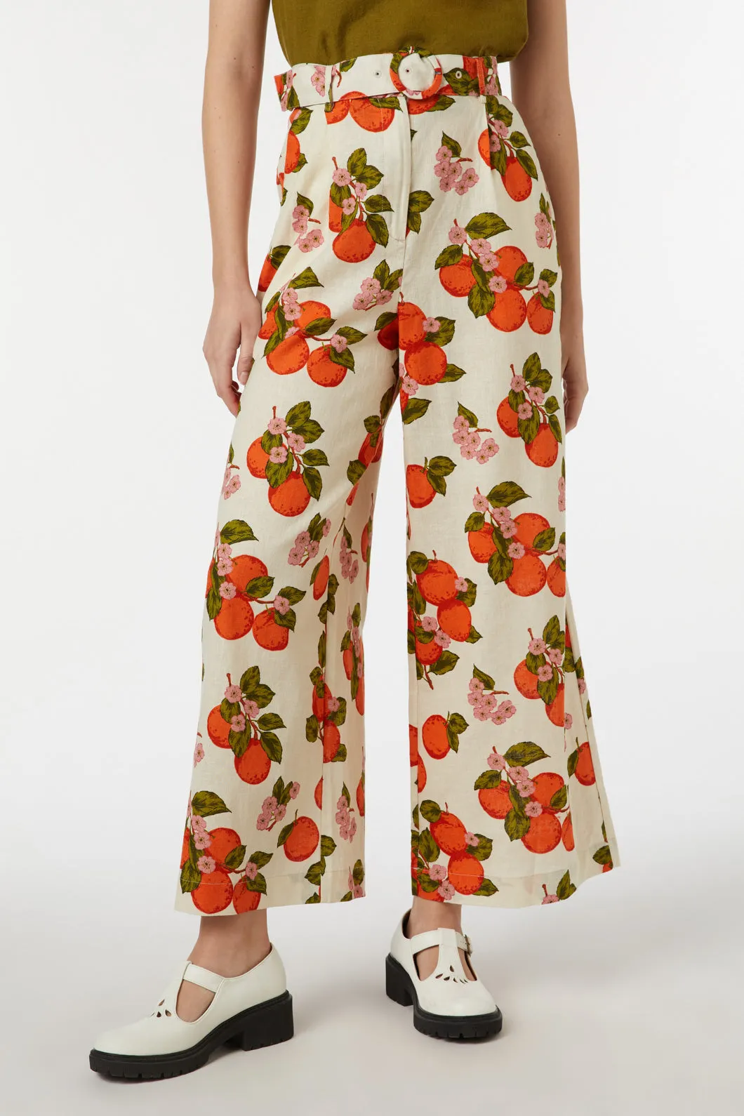 Temperature Regulating Cotton comfort Orange Toile Pant