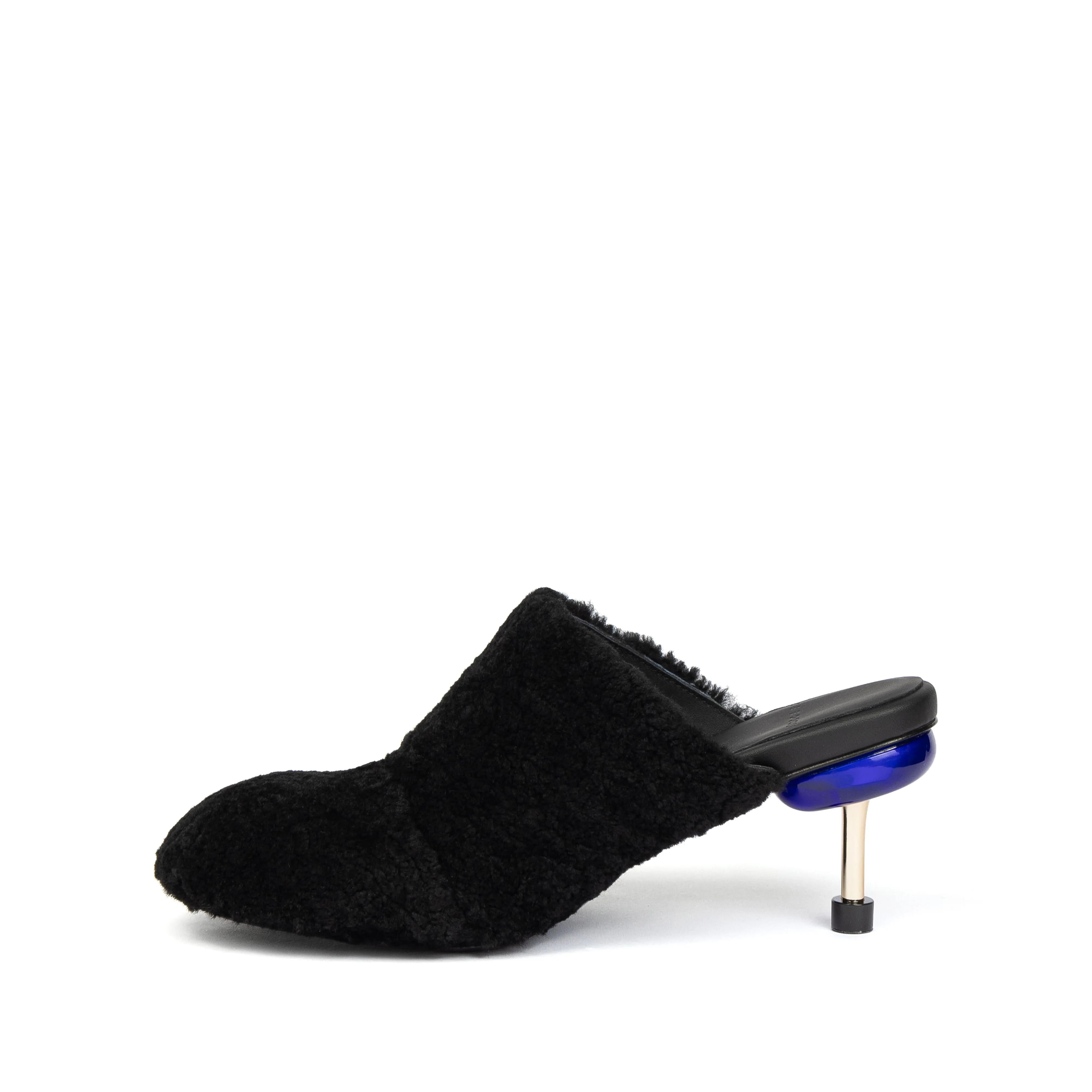 Satin Pumps OSHA BUBBLE MID BLACK