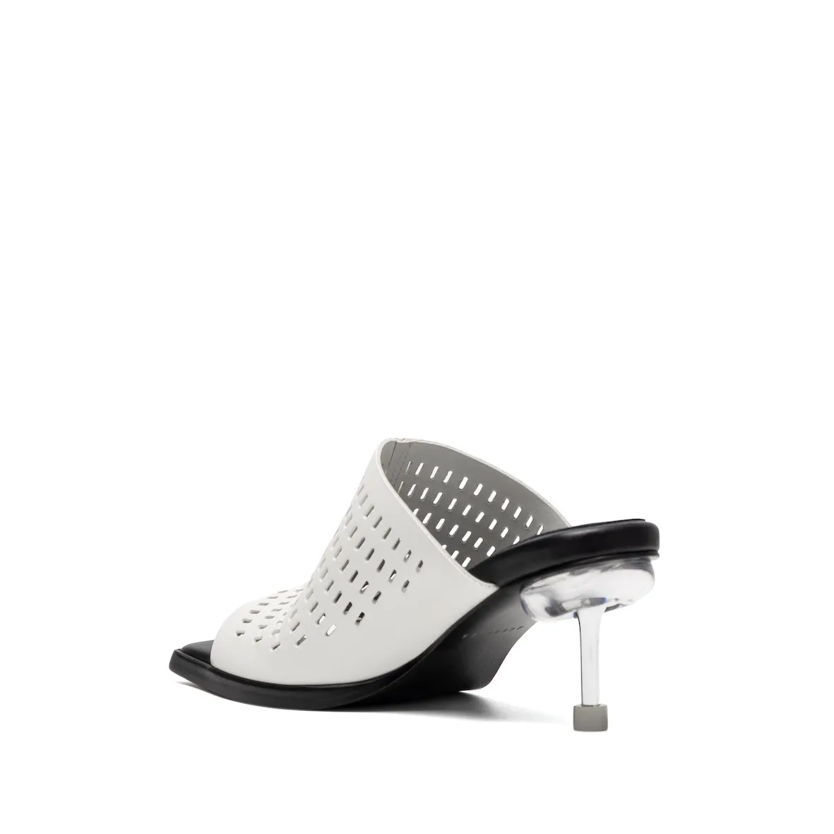 Elegant Boots Runway Style OSHA NEMO MID WHITE