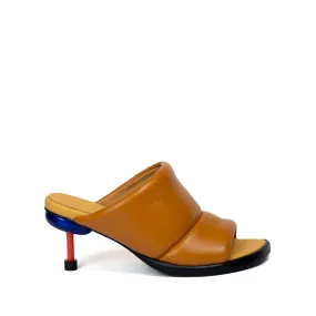 OSHA PILLOW TAN Heeled Sandals Open Toe Boots