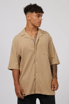 Easy Wear Otta Short Sleeve Shirt Tan