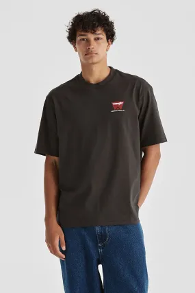 Comfortable clothing Outdoor Slacker Tee Worn Black