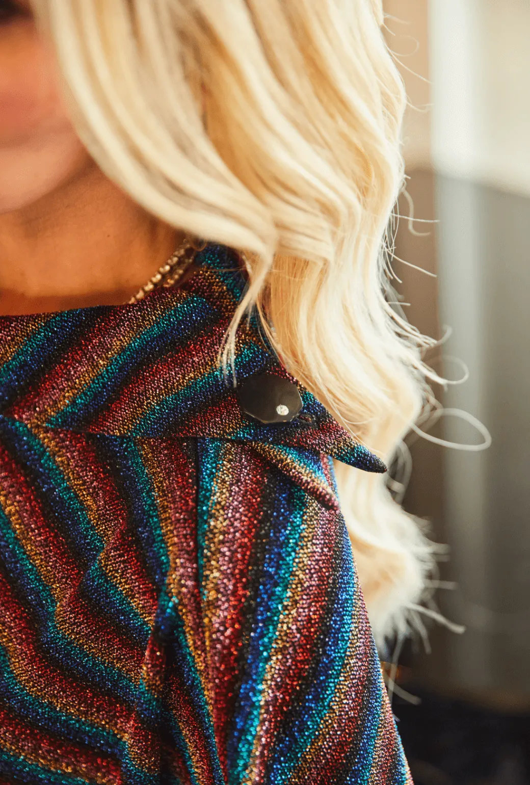 Skin Glow Palm Canyon MINI Kaftan - Rainbow Shimmer