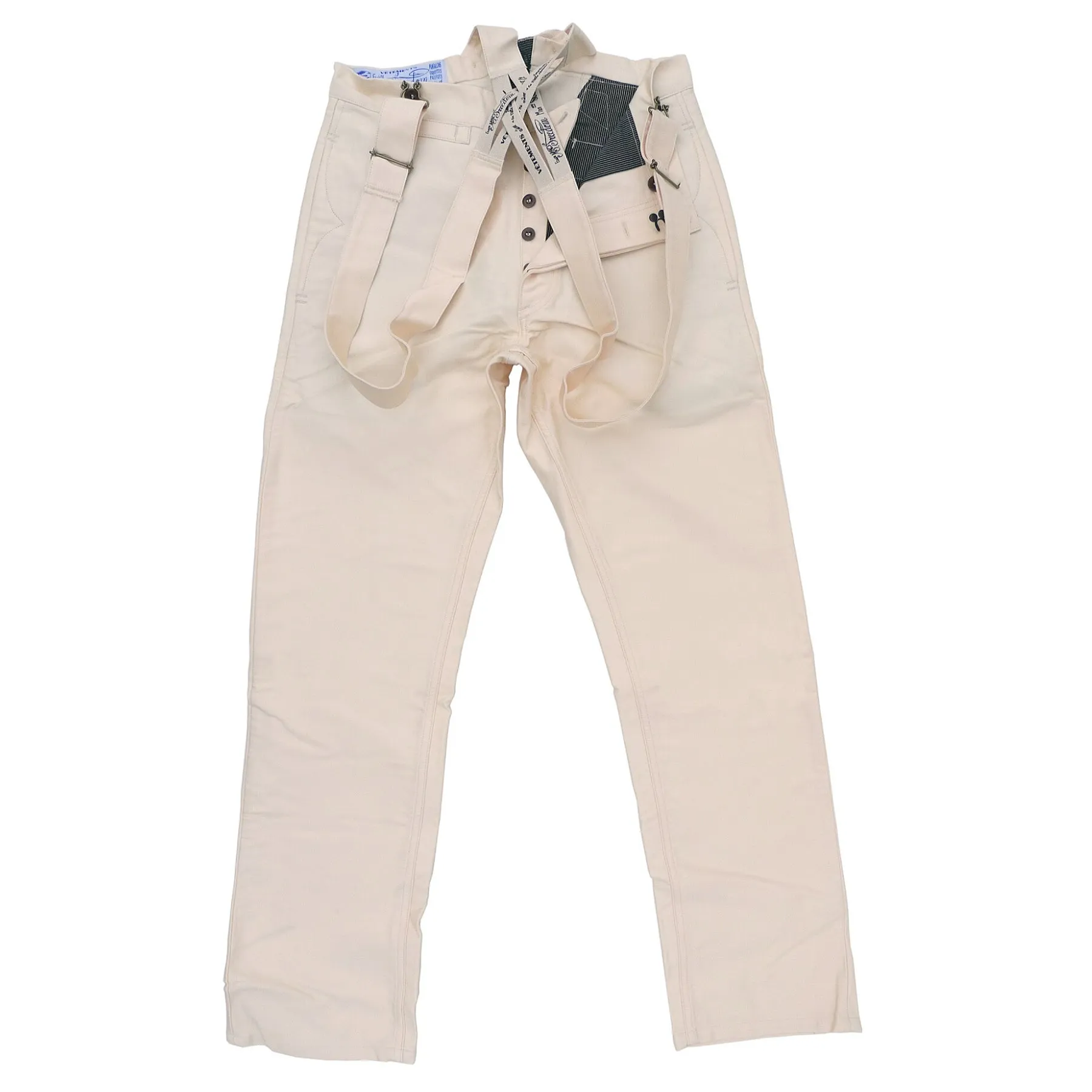 Pantalon Peau de Diable - Creme - Warehouse Lightweight Weave