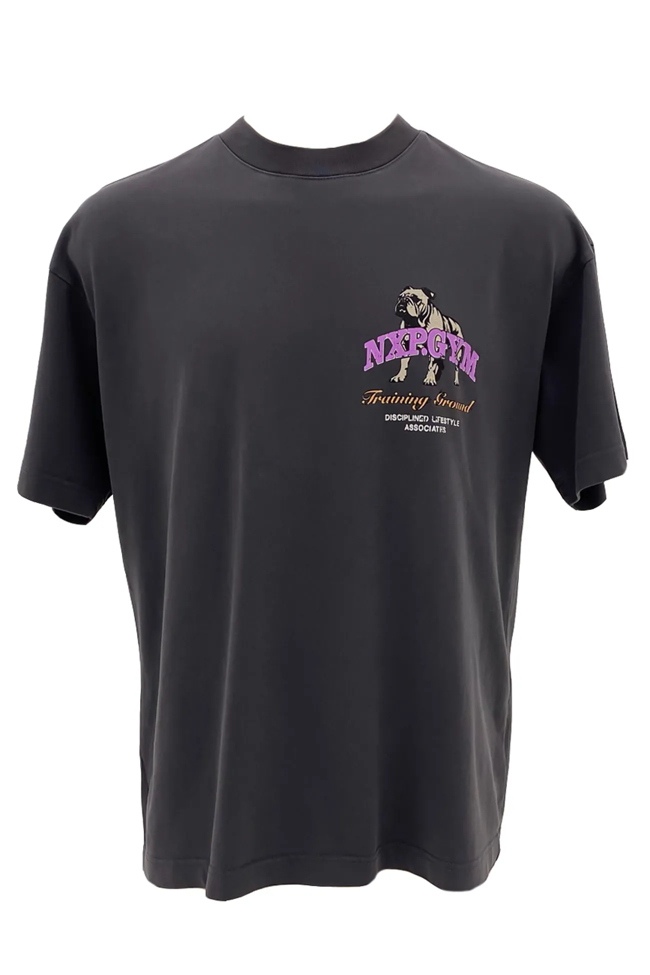 Double Layered Hem Reinforcement LightweightLayeredFabric Parole Raptor Tee Pigment Asphalt