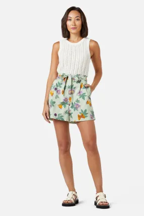 Multi Pocket Design MoistureWicking Passionfruit Short