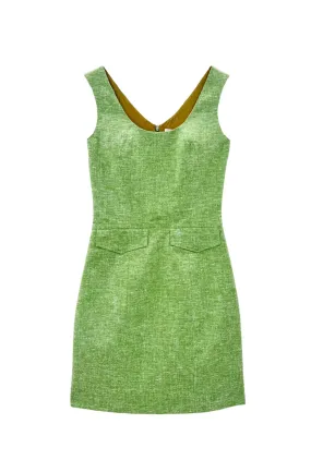 Street Elegance The Joan Jumper - Spring Green Tweed