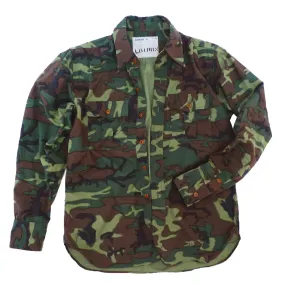 Layered Design Patrol Shirt - ERDL Camo - Warehouse