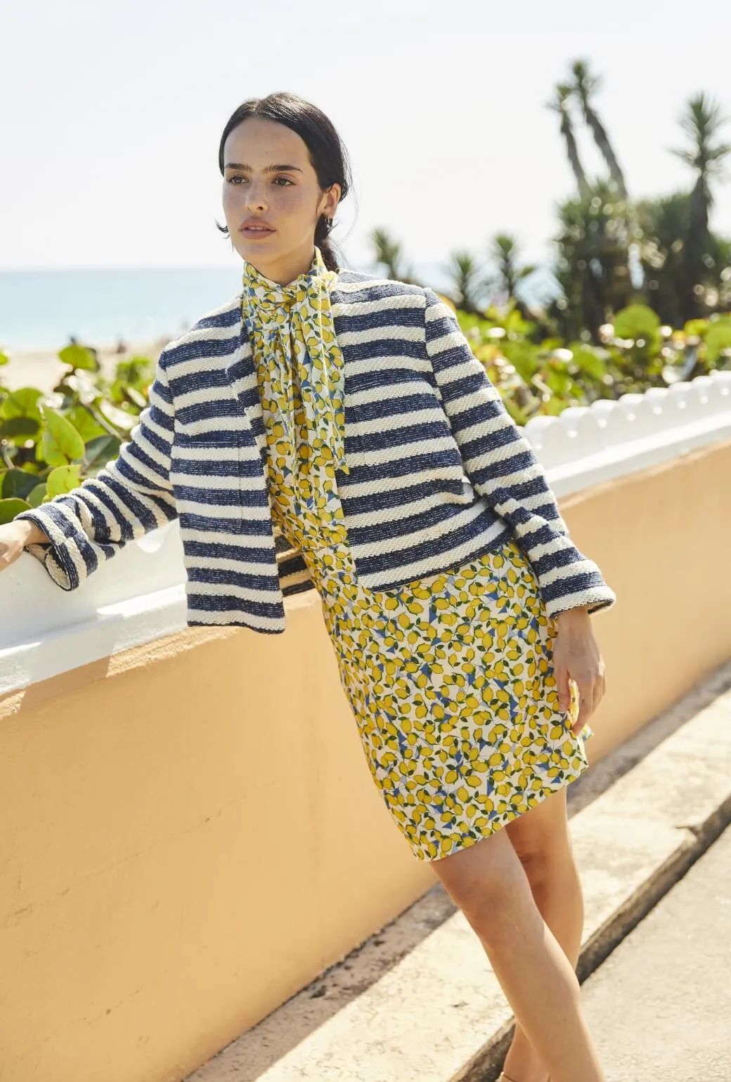 Pencil MINI Skirt - Limoncello Anti Chafe Lining