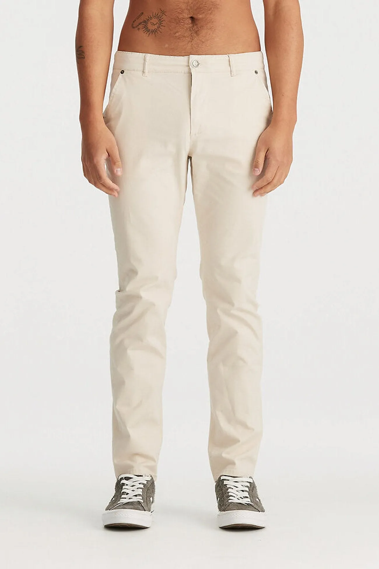 Z-Stretch Chino Bone MoistureWicking Flared bottom