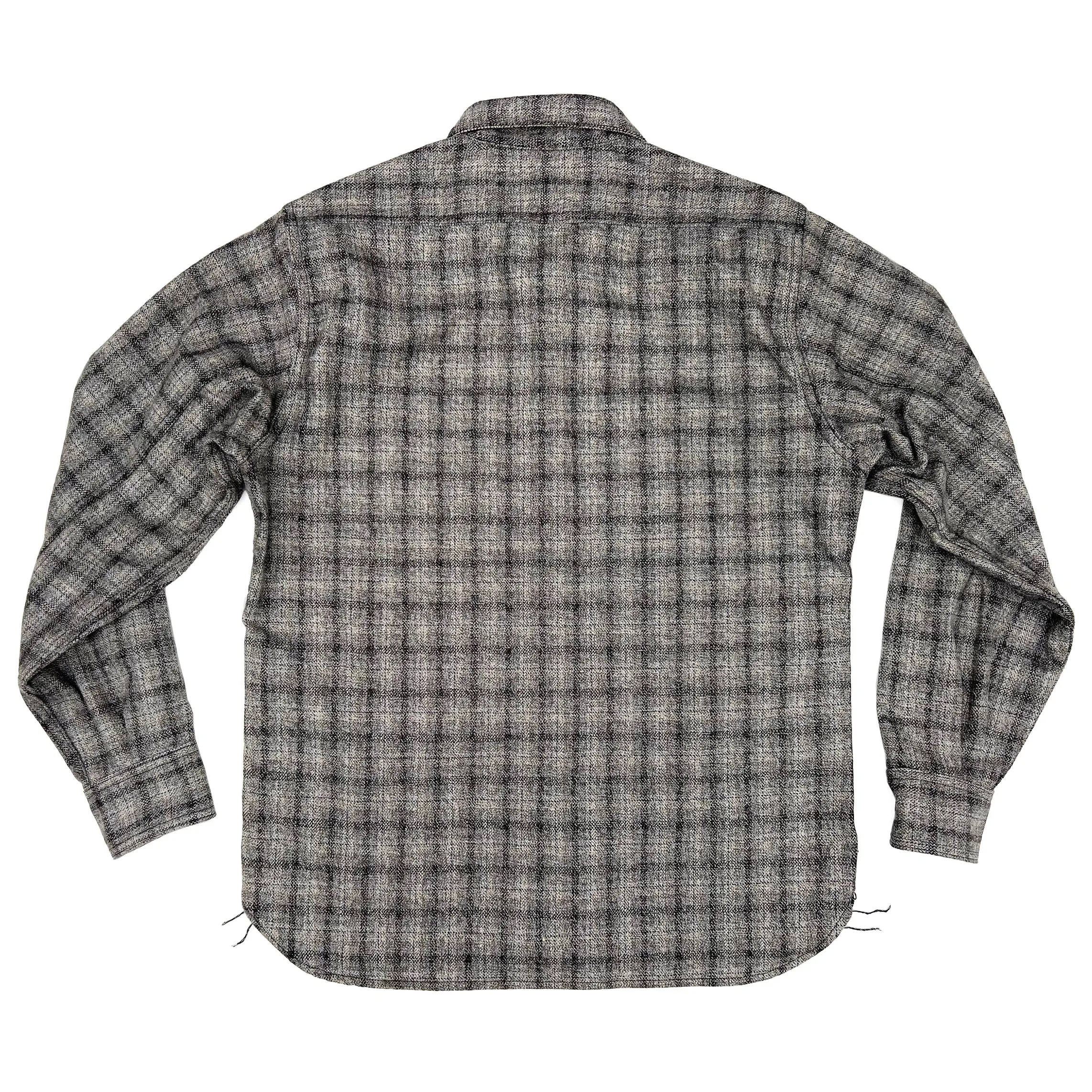 Conference Appropriate Functional Fashion RANGER Shirt NOS Selvedge Woolen Plaid