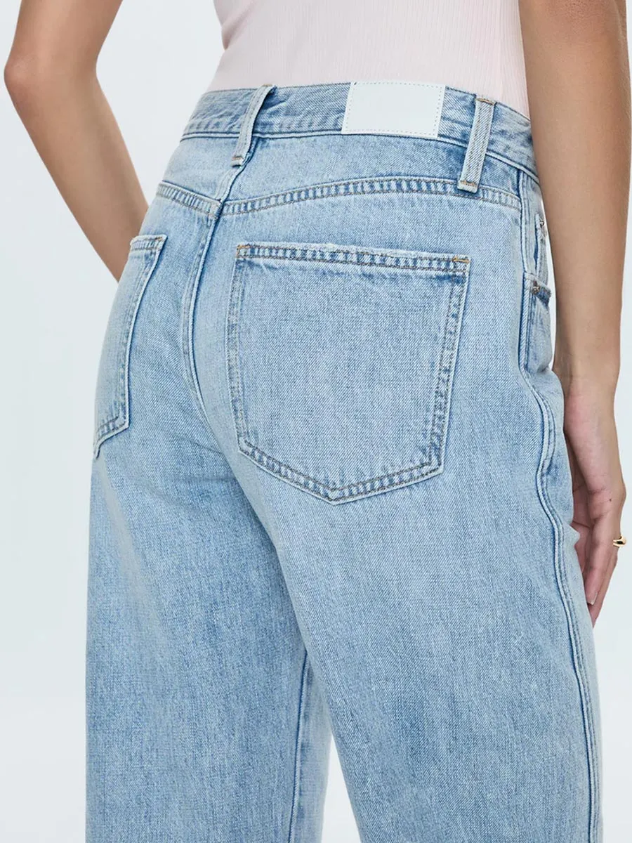 Performance Wear PISTOLA KACEY RISE CUFFED BOYFRIEND PANT - BERKELEY