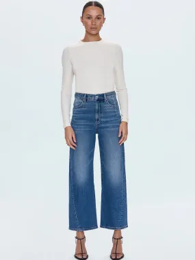 Perfect Comfort PISTOLA KYRA HIGH RISE BOWED ANKLE JEAN - SOHO