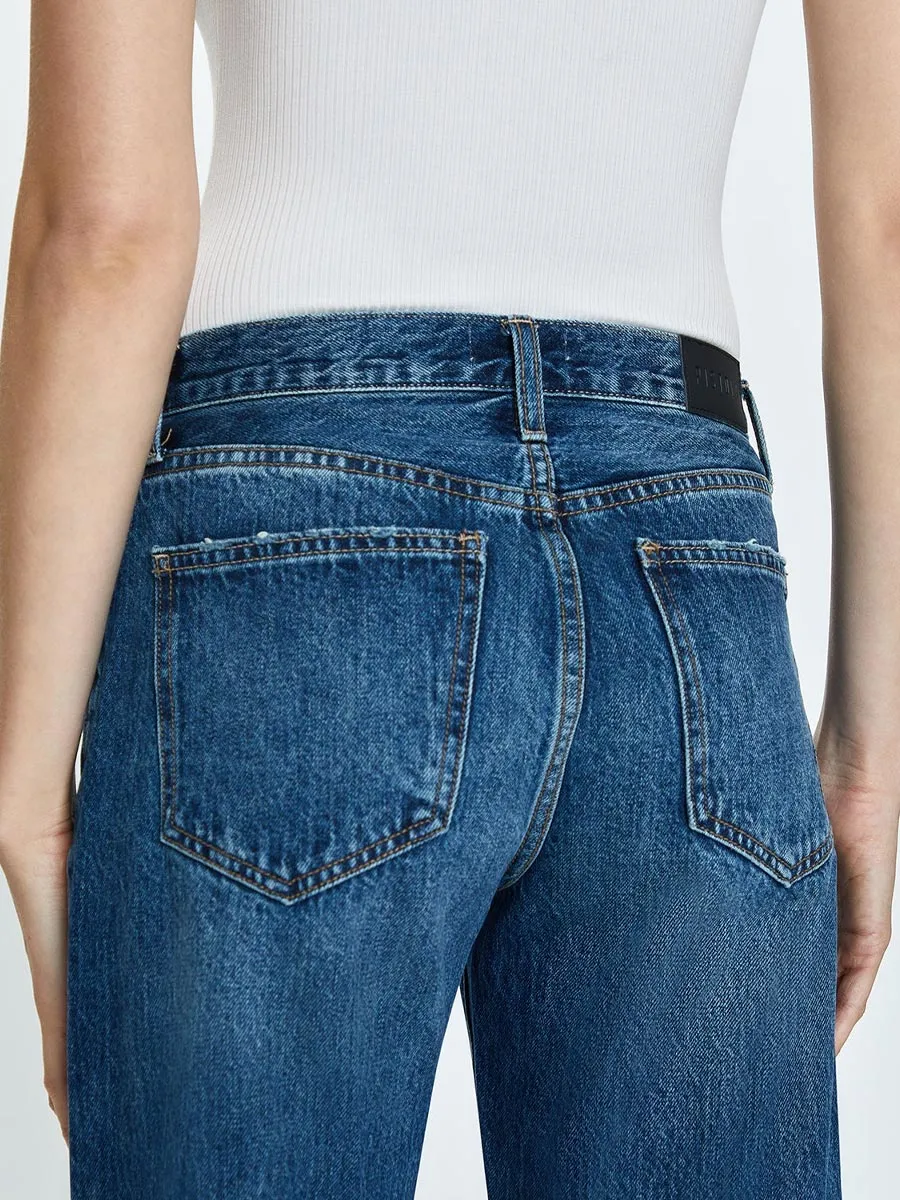 PISTOLA LEXI MID RISE BOWED STRAIGHT PANT - ARTISAN Layered Protection Ripstop Fabric Technology