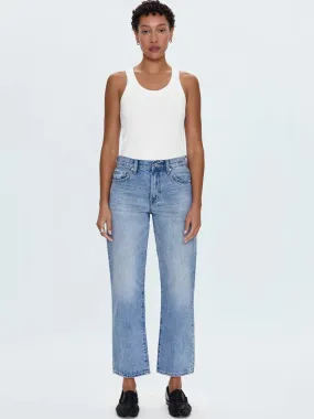 PISTOLA LEXI MID RISE BOWED STRAIGHT PANT - ATHENS Perfectly Fit