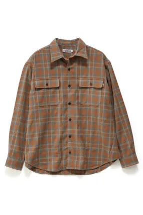 Plaid Long Sleeve Overshirt Sienna Sport Hoodie