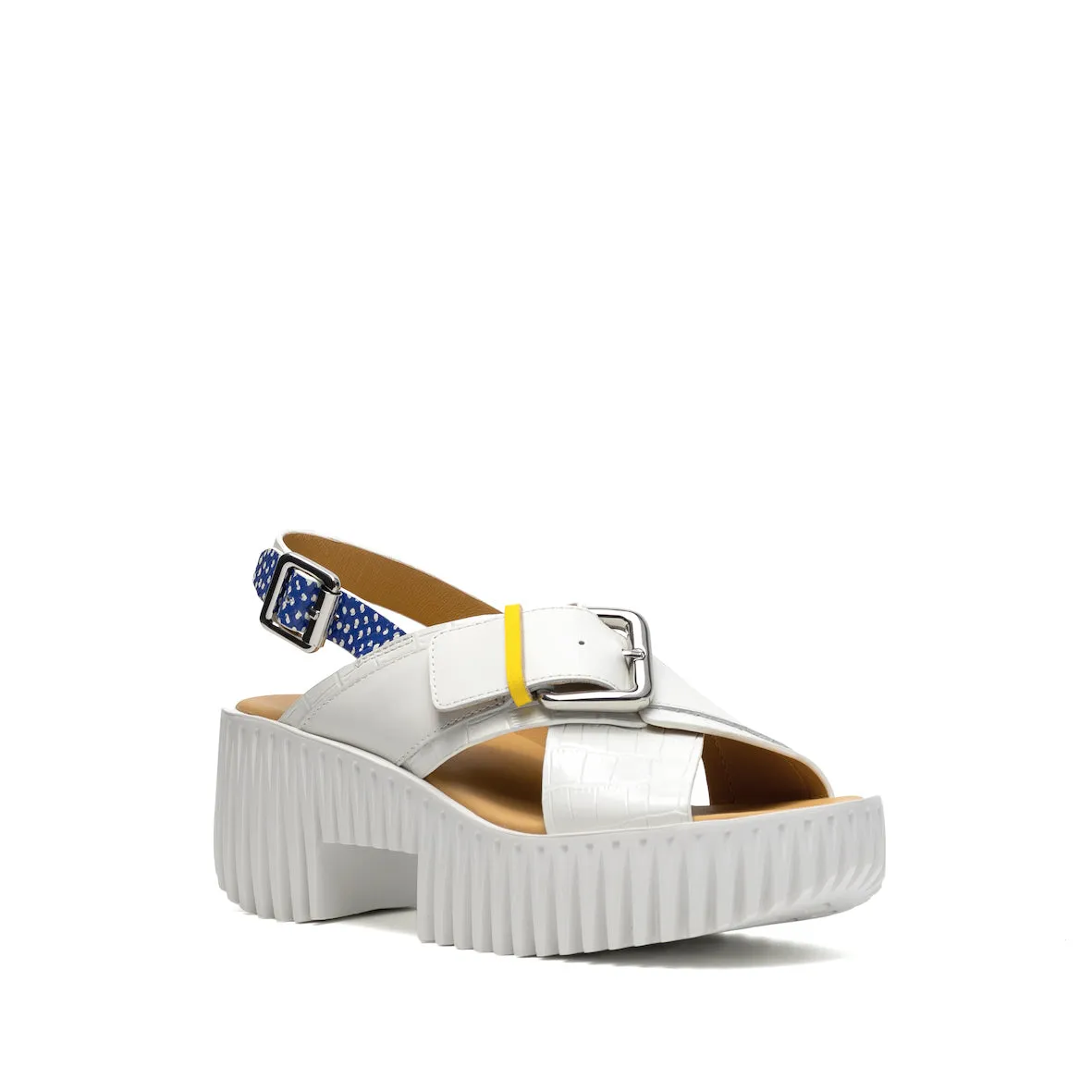 Easy To Wear Shoes PLIA JUNO WHITE MIX